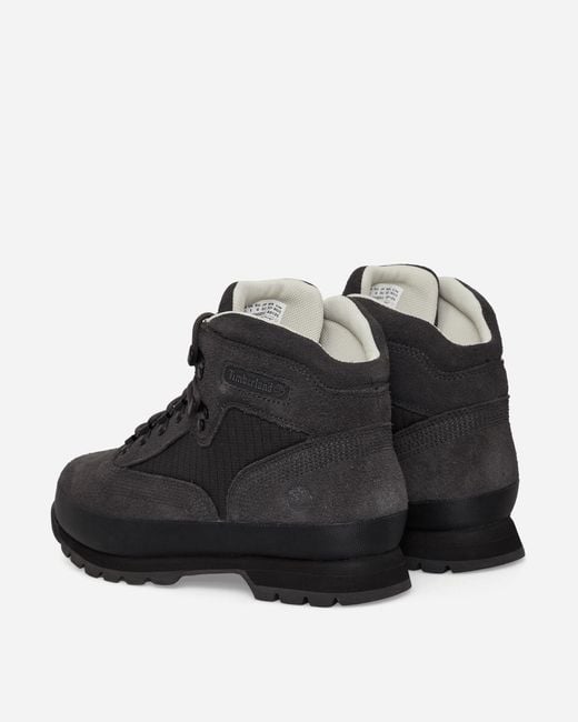 Timberland Black Mountaineering Euro Hiker Boots for men