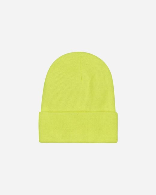 Ben Davis Work Clothes Yellow Logo Beanie Safety for men