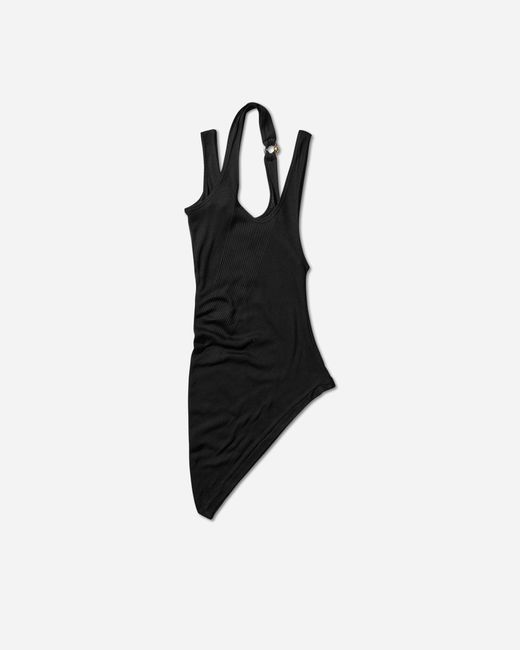Jean Paul Gaultier Black Women S Piercing Tank Top