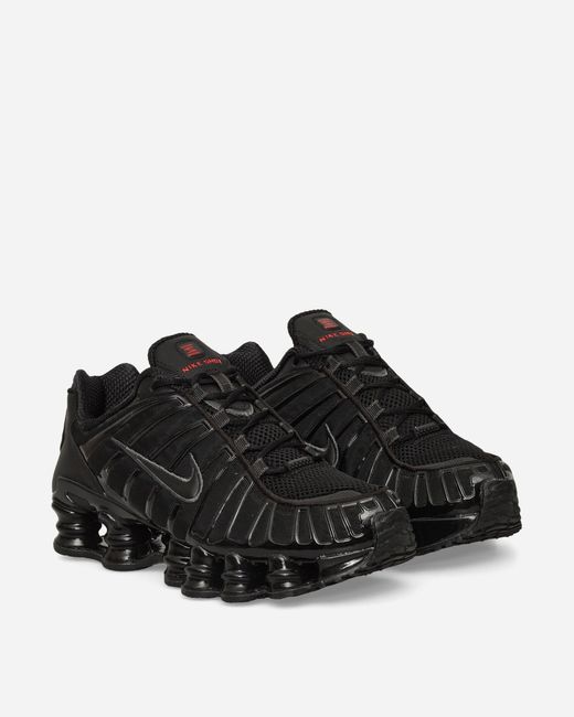 Nike Black S Shox Tl Sneakers Metallic Hematite
