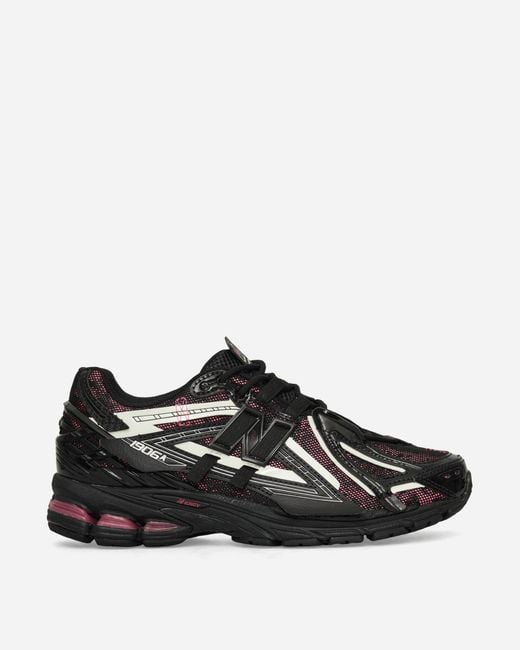 New Balance Black 1906a Sneakers / Dragon Berry / White for men