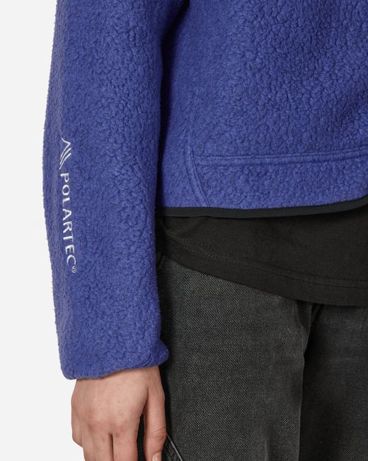 Nike Blue Acg Arctic Wolf Fleece Jacket Persian Violet