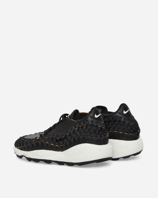 Nike Wmns Air Footscape Woven Sneakers Black for men