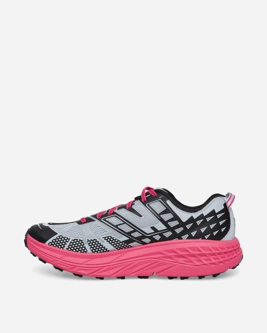 Hoka One One White Speedgoat 2 Sneakers Mineral Rhubarb for men