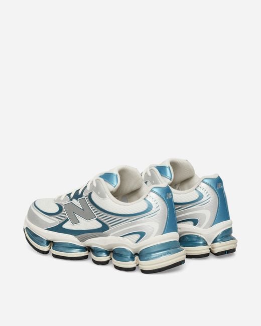 New Balance Blue Abzorb 2000 Sneakers Sea Salt Altitude Metallic for men