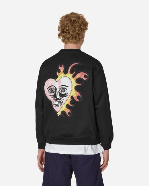 Rassvet (PACCBET) Black Sunlight Supplier Crewneck Sweatshirt for men