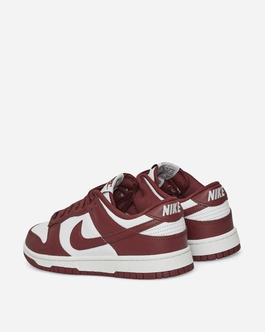 Nike Dunk Low Retro Sneakers Redwood for men