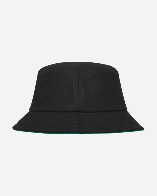 Mister Green Black Trifecta Bucket Hat for men