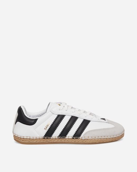 Adidas White Clot By Edison Chen Samba Sneakers Cloud Core
