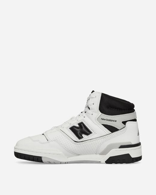 New Balance White 650 Sneakers for men