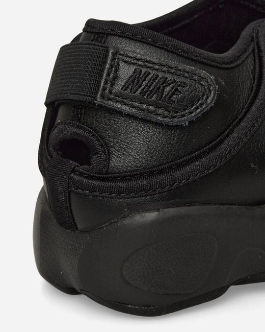 Nike Women S Air Rift Leather Sandals in Black | Lyst UK
