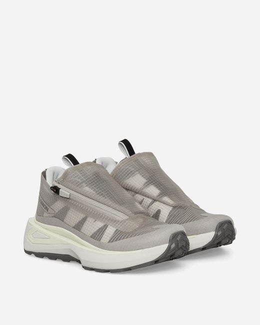 Salomon White Odyssey Elmt Advanced Clear Sneakers Glacier Ghost for men