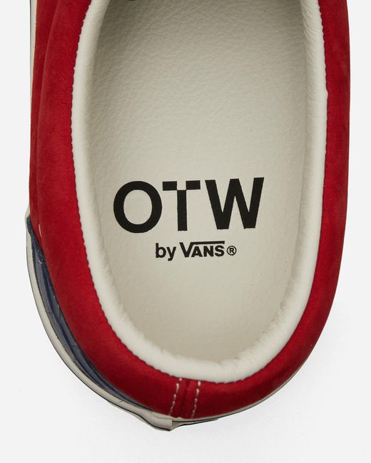 Vans Red Era 95 Vibram Sneakers Patent for men