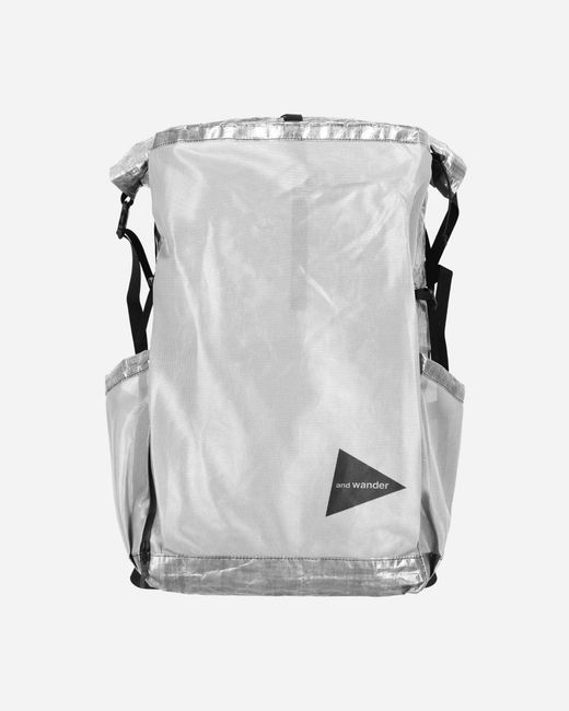 And Wander Gray Dyneema Backpack Off for men