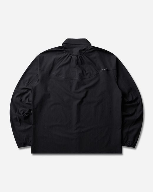 Satisfy Black S Peaceshell River Shirt for men