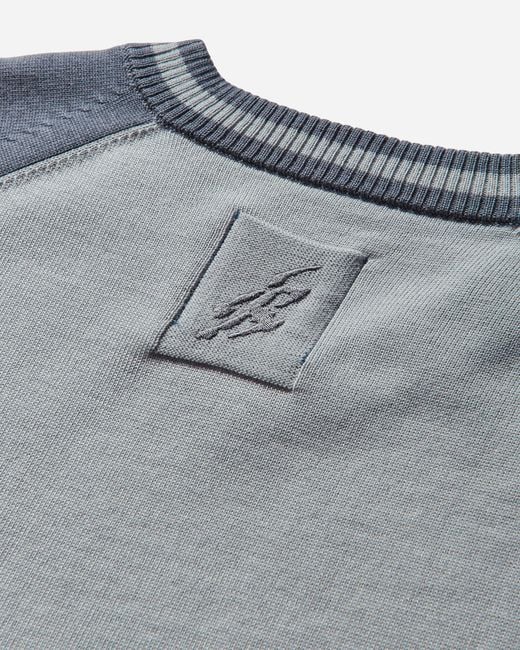 Asics Blue Novalis Laricoid Knit Jumper Haze Lemon for men