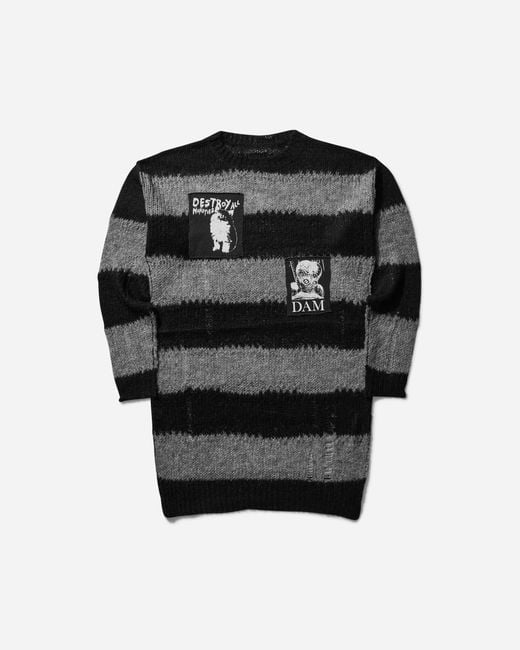 Hysteric Glamour S Destroy All Monsters Sweater in Black | Lyst