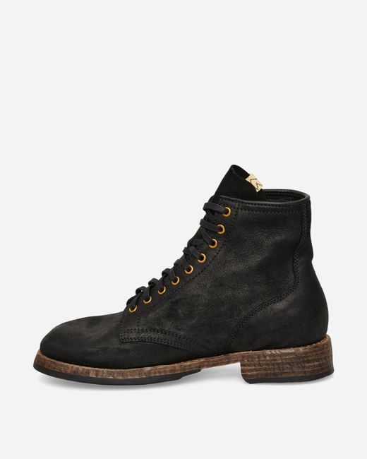 Visvim Black Brigadier Hi-Folk Boots for men