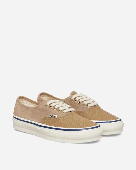 Vans White Authentic 44 Siped Vibram Amphibian Sneakers Incense for men