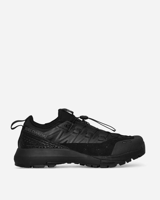 Salomon Black Alpinway Advanced Sneakers / / Asphalt for men