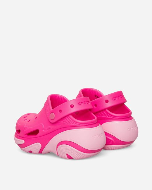 CROCSTM Pink S Bubble Crush Clogs Crush