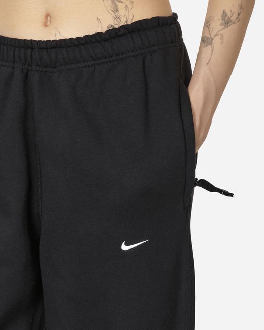 Nike Solo Swoosh Fleece Sweatpants Black