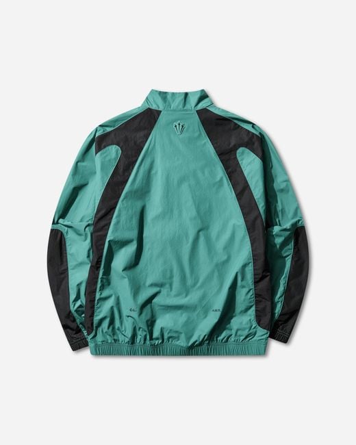 Nike Green Men S Nocta Woven Track Jacket Neptune for men