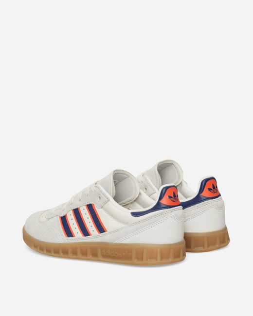 Adidas White Handball Top Rm Sneakers Crystal / Victory Blue / Solar Red for men