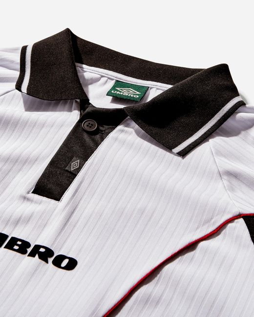 Umbro S Gingham Cut Up Polo in White for Men | Lyst Umbro S Gingham Cut Up Polo in White for Men | Lyst