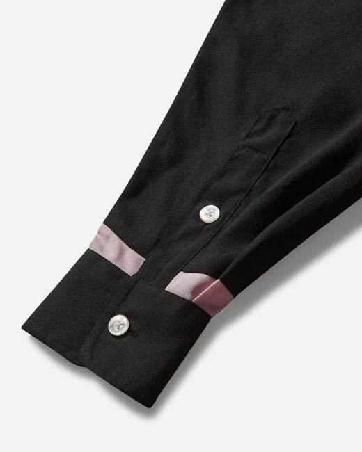 Wacko Maria Black S Switching Shirt (Type-2) for men