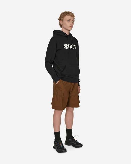 DCV 87 Black Always Watching Hooded Sweatshirt for men