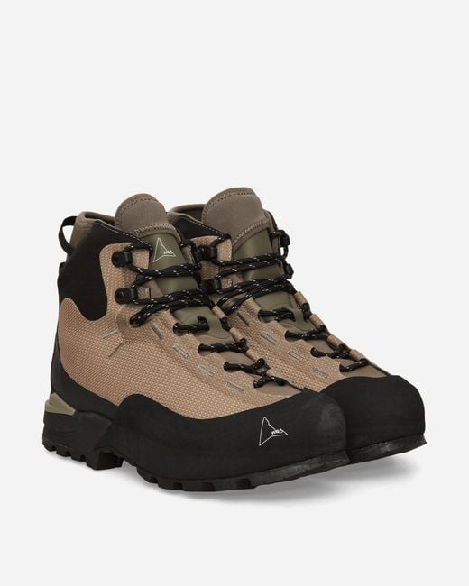 Roa Black Hida Boots Taupe for men