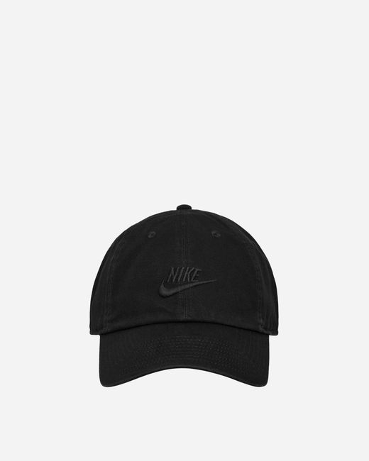 Nike Black Club Unstructured Futura Wash Cap for men