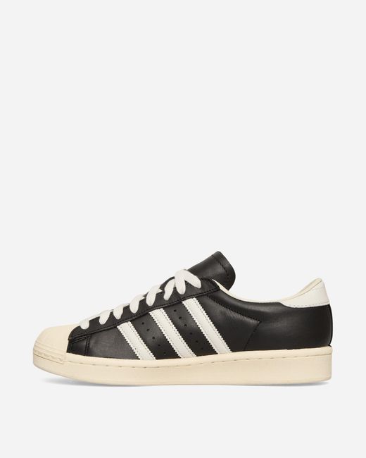 Adidas Black Superstar Vintage Sneakers Core Core for men