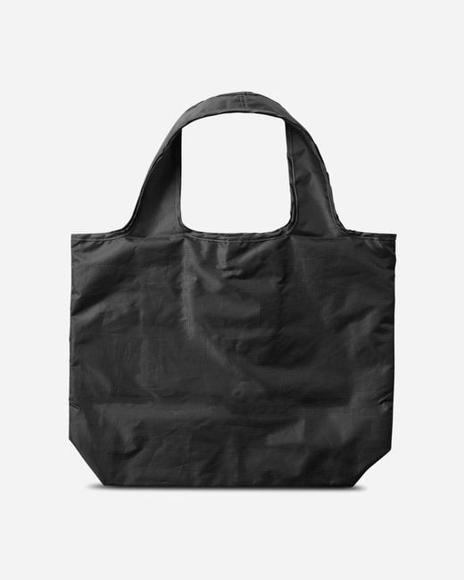 And Wander Black Crispy Rip Grocery Pocket Bag for men