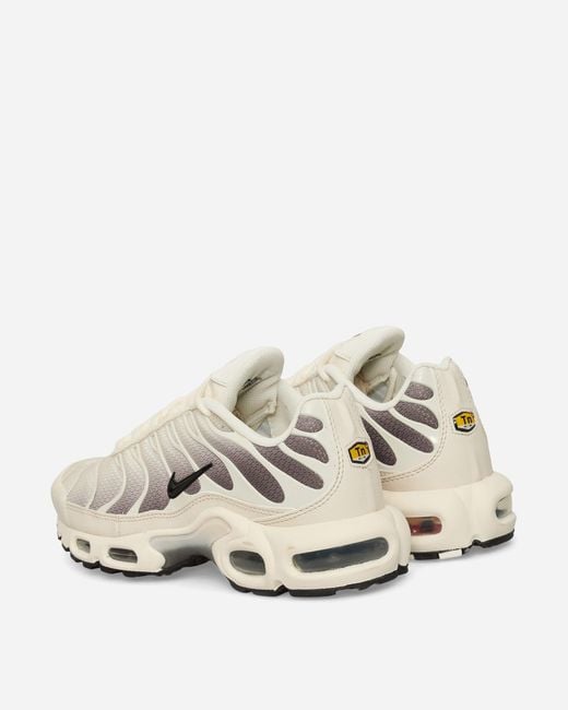 Nike White Air Max Plus Sneakers Light Orewood for men
