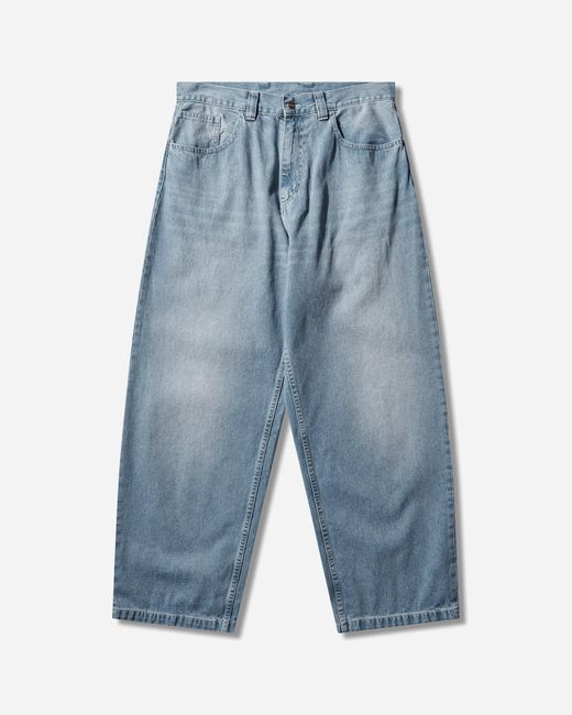 Carhartt Blue Brandon Pants (Light True Washed) for men