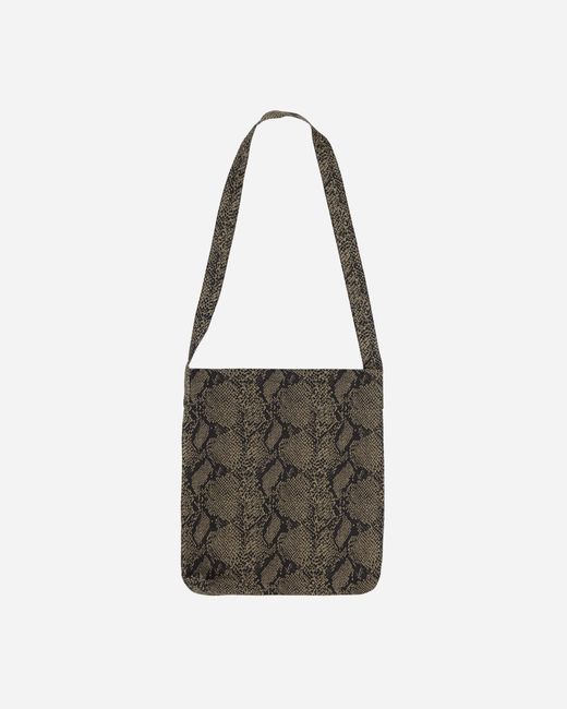 Needles Black Book Bag for men