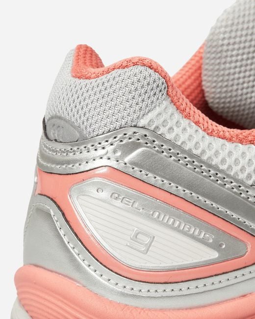 Asics White Gel-nimbus 9 Sneakers Cloud / Clay for men