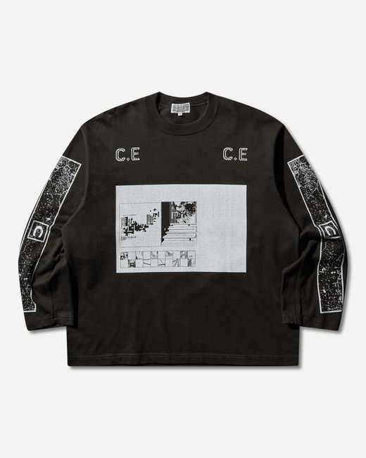Cav Empt Black Men S Cgcegc Heavy Longsleeve T-shirt for men