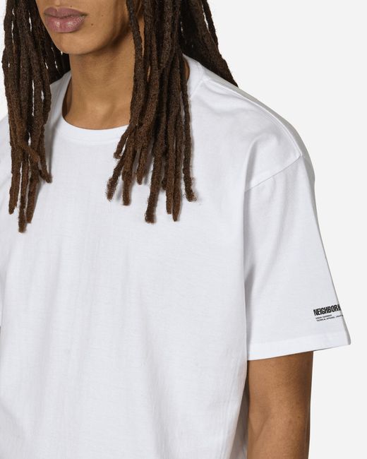 Neighborhood White Classic 2-Pack T-Shirt for men