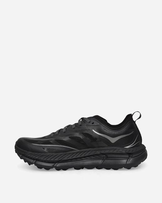 Hoka One One Black Mafate Speed 4 Lite Sneakers / Outer Orbit for men