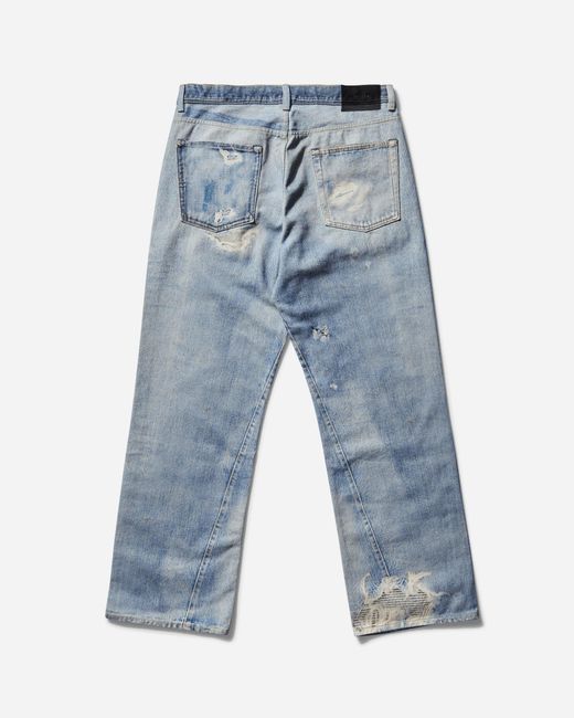 Our Legacy Blue S Third Cut Jeans Digital Denim Print for men