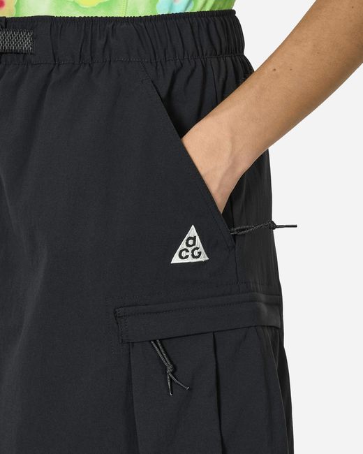 Nike Black Acg Smith Summit Zip-Off Skirt