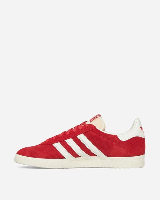Adidas Red Gazelle Sneakers Glory / Off White / Cream White for men