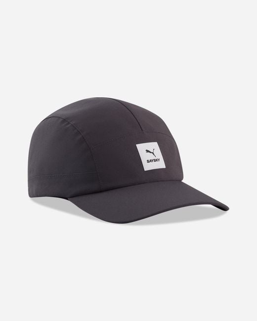 PUMA Blue Saysky Storm 5-Panel Cap Flat Dark for men