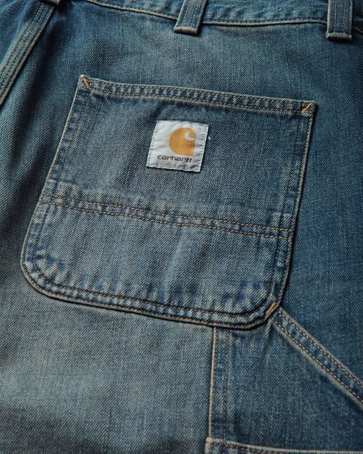 Carhartt Blue S Og Single Knee Pants (Mid Worn Used) for men