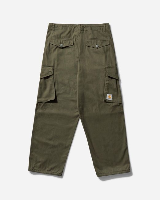 Carhartt Green Men S Unit Pants Turtle (stone Washed) for men