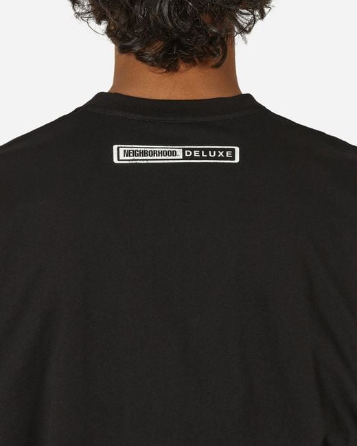 Neighborhood Black Deluxe T-Shirt for men
