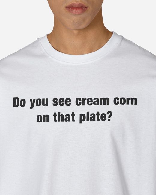 Iuter White Corn T-Shirt for men